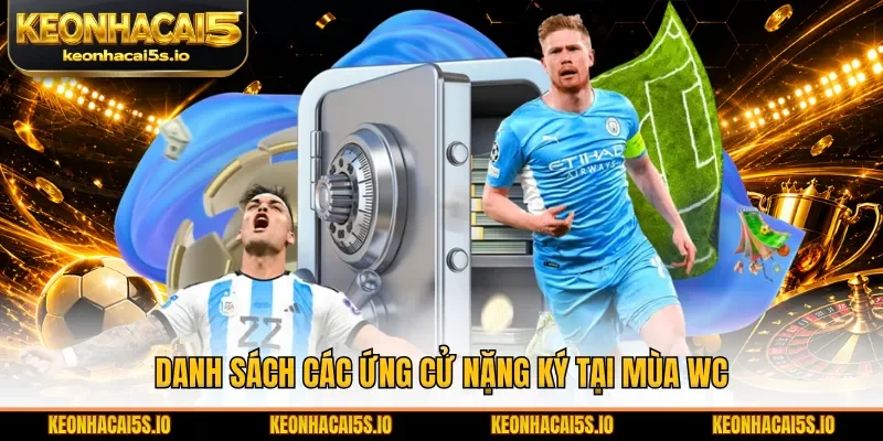Danh sách các ứng cử viên nặng ký tại mùa WC
