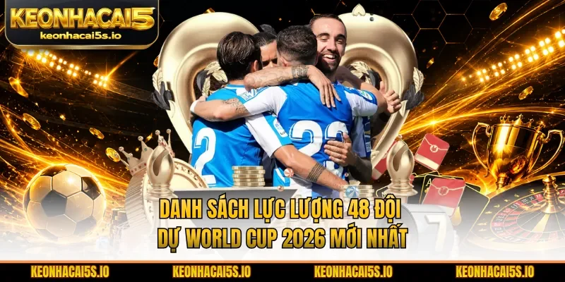 Danh sách lực lượng 48 đội dự World Cup 2026 mới nhất