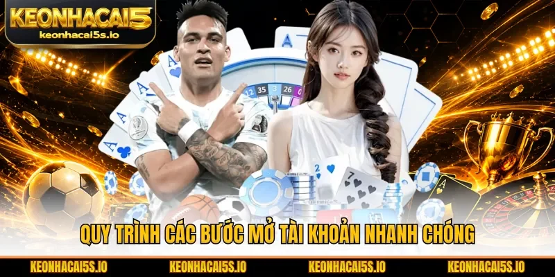 Quy trình các bước mở tài khoản nhanh chóng
